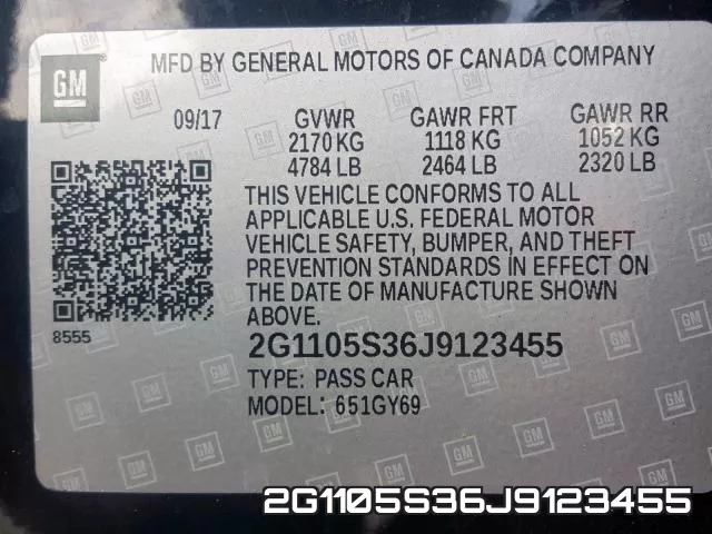 2G1105S36J9123455 фото 2
