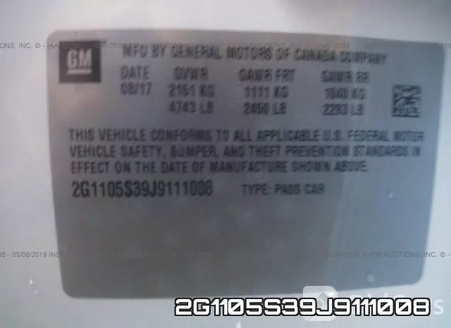2G1105S39J9111008 фото 10