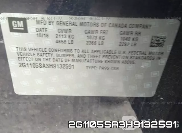 2G1105SA3H9132591 фото 10