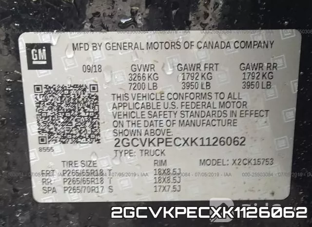 2GCVKPECXK1126062 фото 10