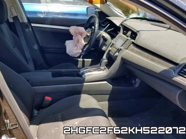 2HGFC2F62KH522072 фото 6