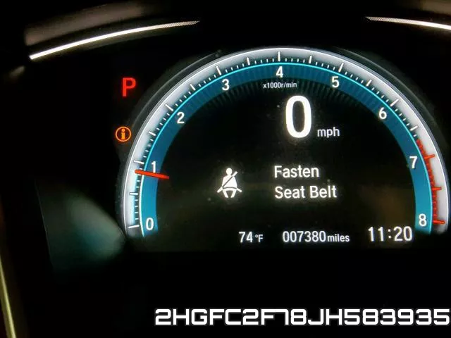 2HGFC2F78JH583935 фото 9