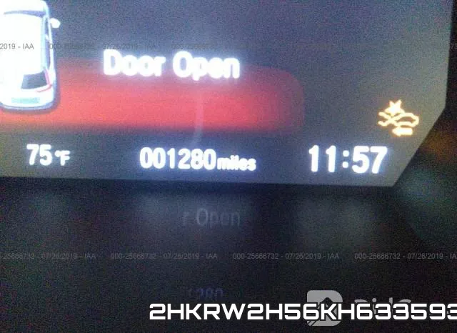 2HKRW2H56KH633593 фото 8
