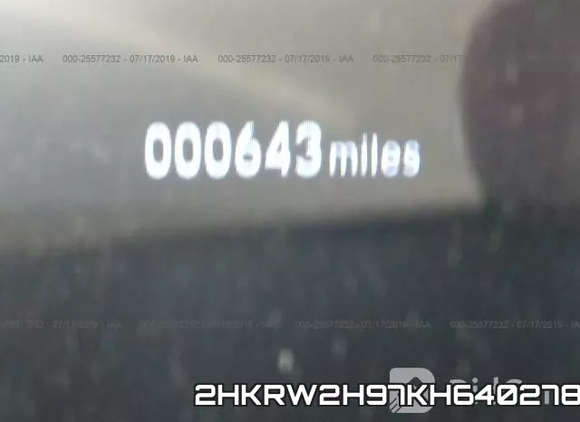 2HKRW2H97KH640278 фото 8