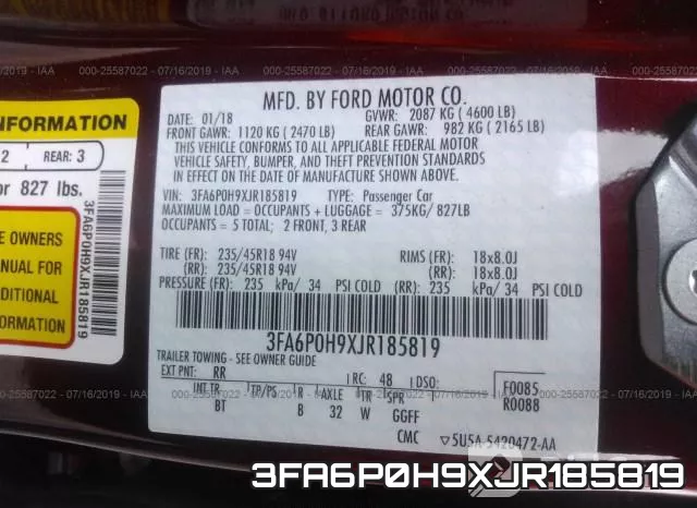 3FA6P0H9XJR185819 фото 10