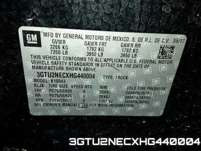 3GTU2NECXHG440004 фото 2
