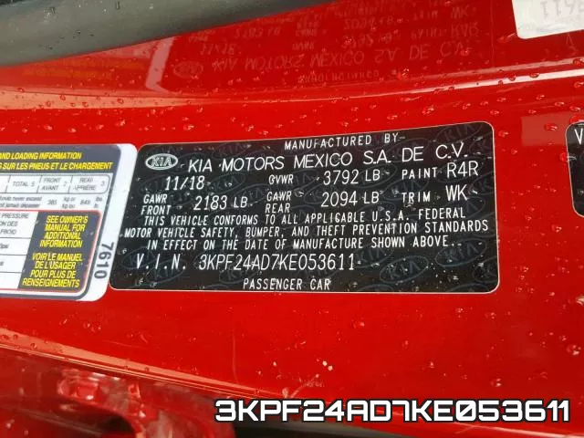 3KPF24AD7KE053611 фото 2