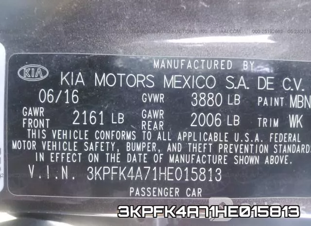 3KPFK4A71HE015813 фото 10