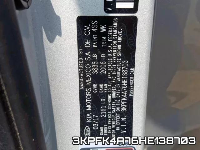 3KPFK4A76HE138703 фото 2