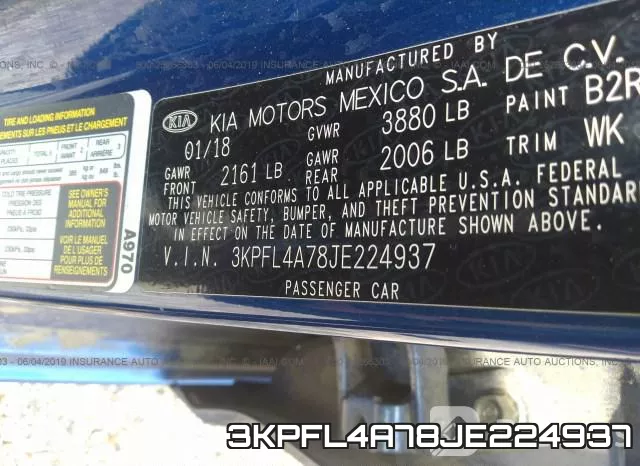 3KPFL4A78JE224937 фото 10