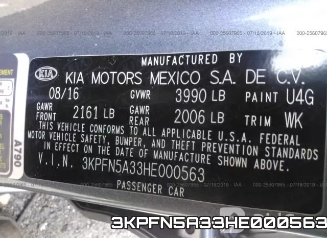 3KPFN5A33HE000563 фото 10