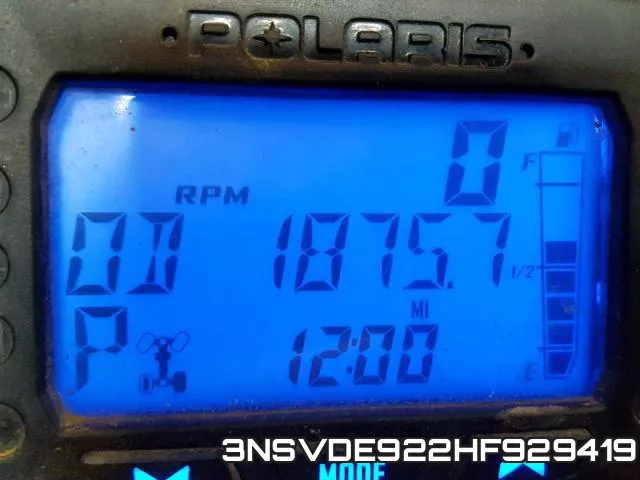 3NSVDE922HF929419 фото 9