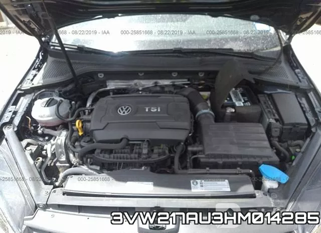 3VW217AU3HM014285 фото 2