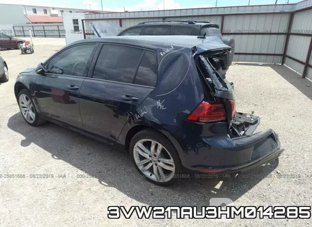 3VW217AU3HM014285 фото 4