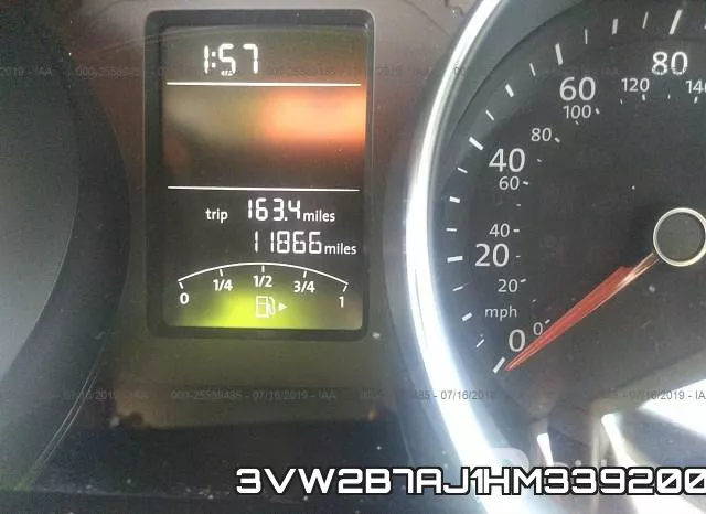 3VW2B7AJ1HM339200 фото 8