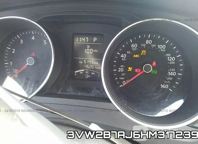 3VW2B7AJ6HM317239 фото 7