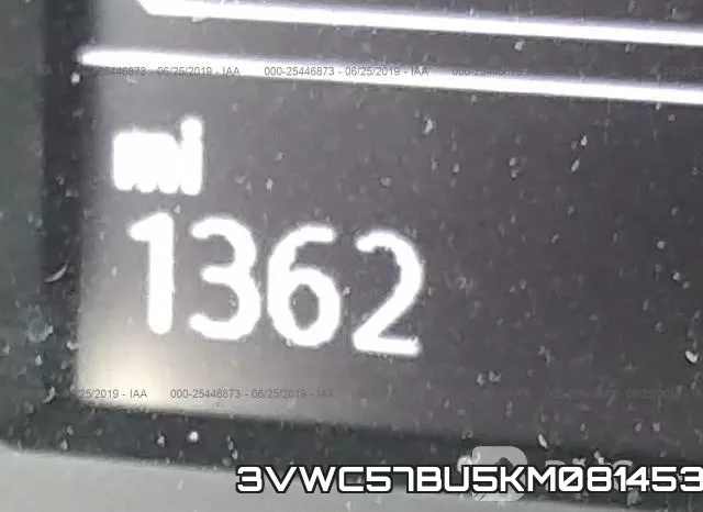 3VWC57BU5KM081453 фото 8