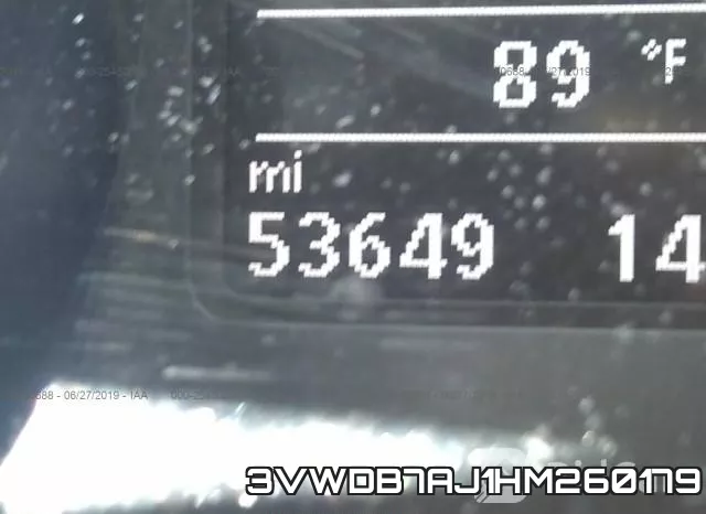 3VWDB7AJ1HM260179 фото 8
