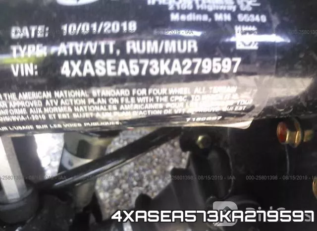 4XASEA573KA279597 фото 2