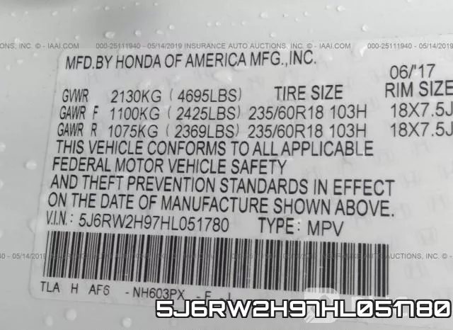 5J6RW2H97HL051780 фото 10