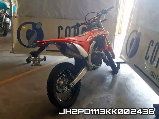 JH2PD1113KK002436 фото 3