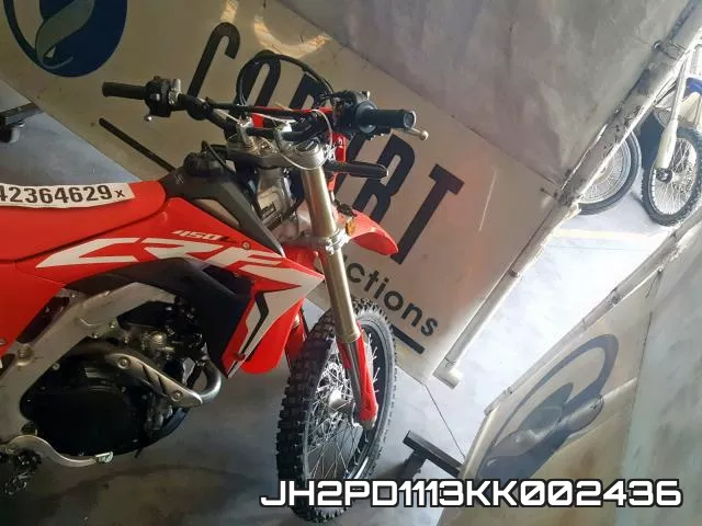 JH2PD1113KK002436 фото 6