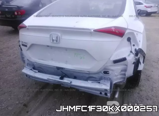 JHMFC1F30KX000257 фото 7