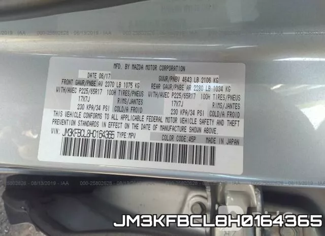 JM3KFBCL8H0164365 фото 10
