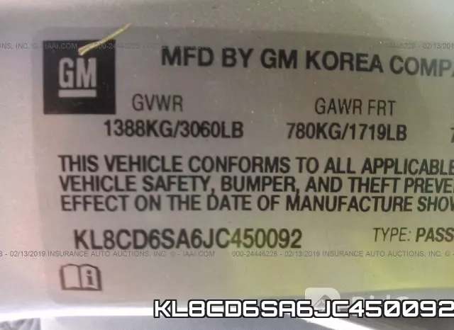 KL8CD6SA6JC450092 фото 10