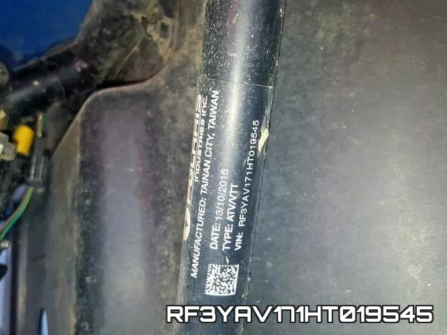 RF3YAV171HT019545 фото 2