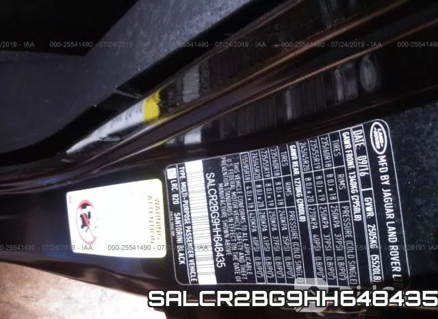 SALCR2BG9HH648435 фото 10