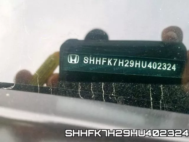 SHHFK7H29HU402324 фото 2