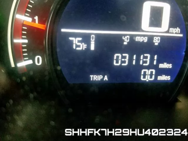 SHHFK7H29HU402324 фото 9