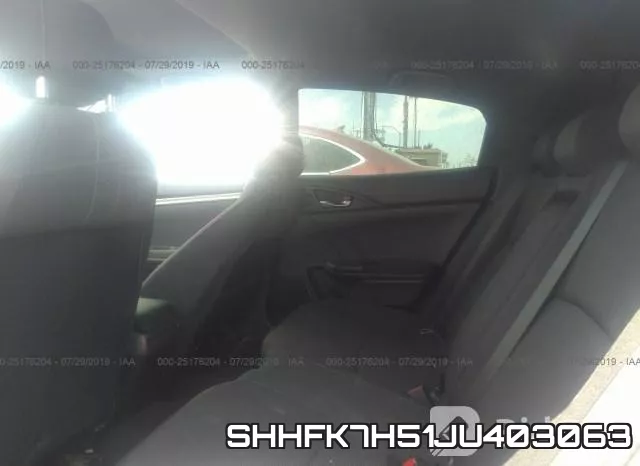 SHHFK7H51JU403063 фото 9