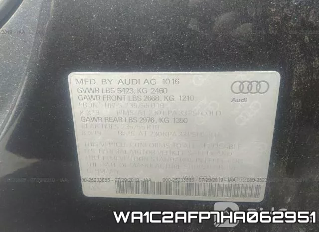 WA1C2AFP7HA062951 фото 10