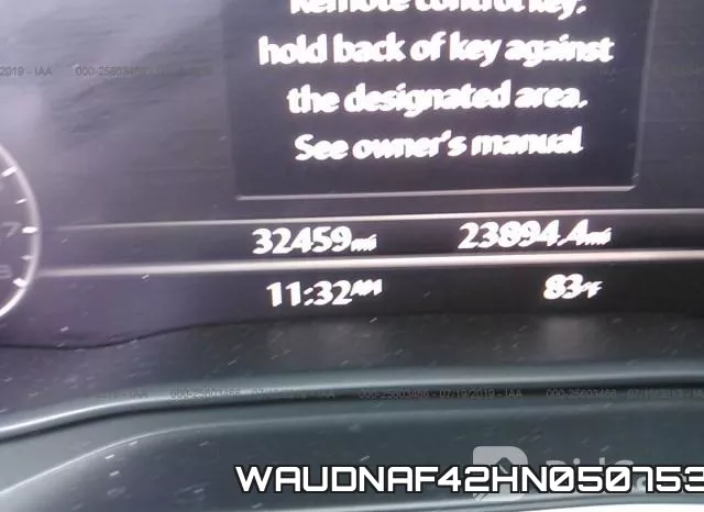 WAUDNAF42HN050753 фото 8