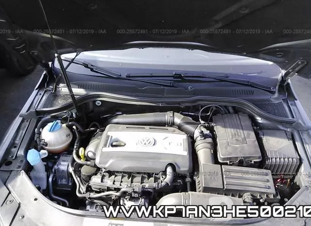 WVWKP7AN3HE500210 фото 2