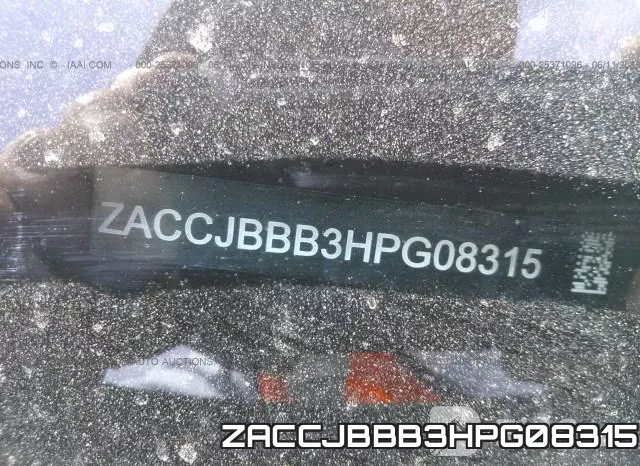 ZACCJBBB3HPG08315 фото 10