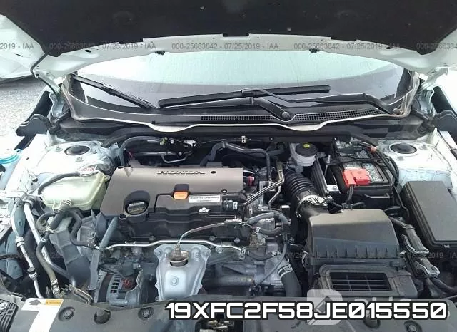 19XFC2F58JE015550 фото 2