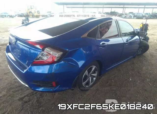19XFC2F65KE018240 фото 5