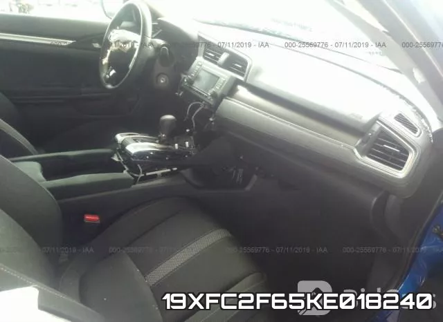 19XFC2F65KE018240 фото 6