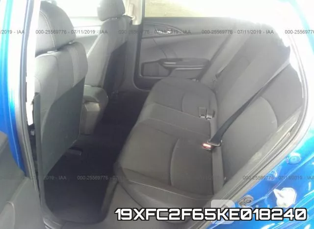 19XFC2F65KE018240 фото 9