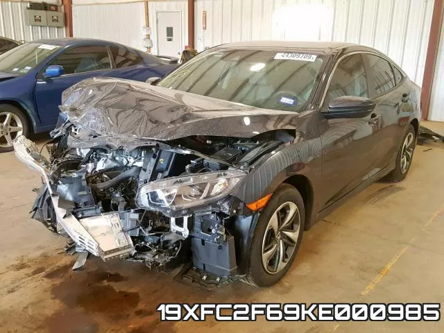 19XFC2F69KE000985 фото 3