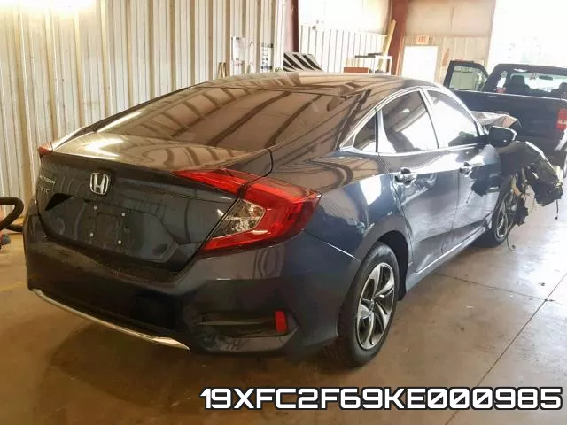 19XFC2F69KE000985 фото 5