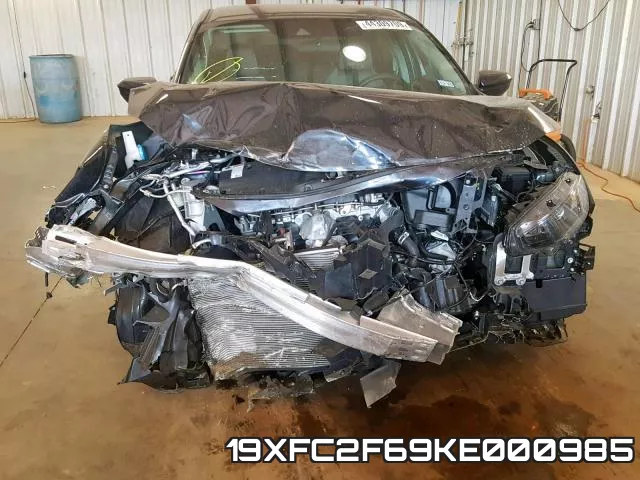 19XFC2F69KE000985 фото 10