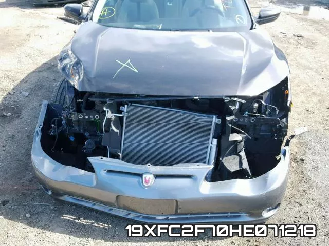 19XFC2F70HE071218 фото 8