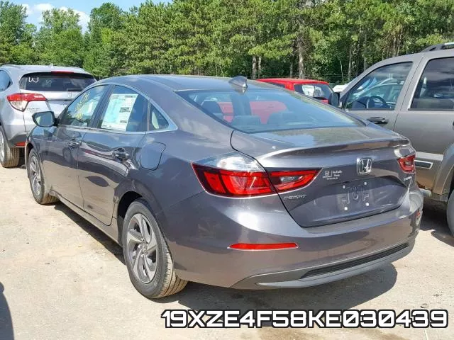 19XZE4F58KE030439 фото 4