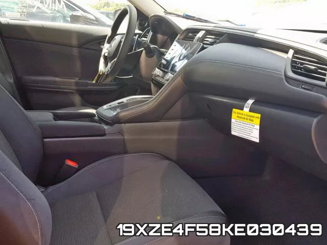 19XZE4F58KE030439 фото 6