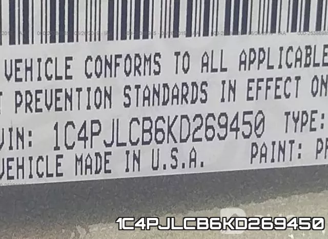 1C4PJLCB6KD269450 фото 10