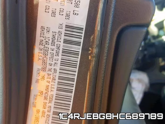 1C4RJEBG8HC689789 фото 2